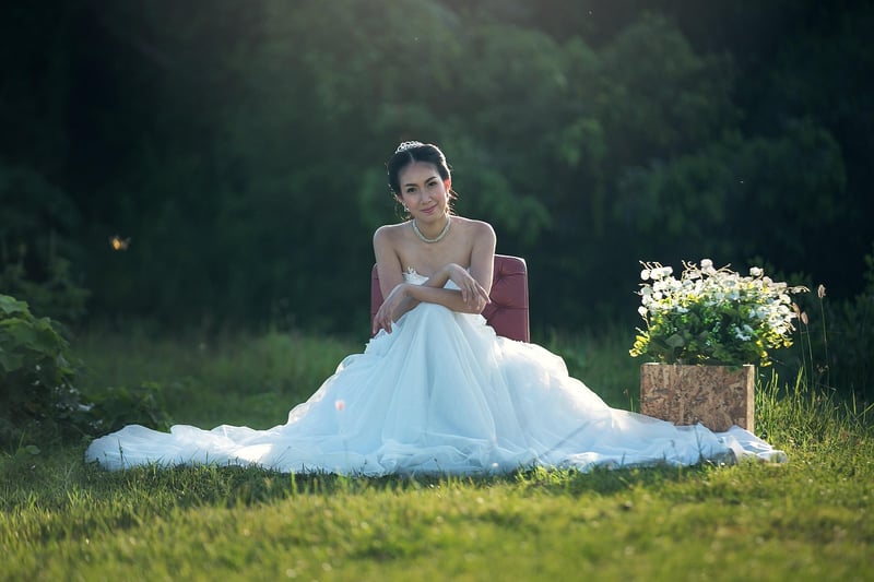 Flowing Ball Gown